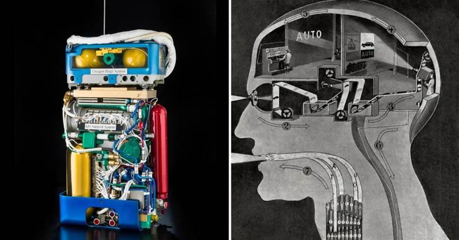 40張橫切面圖片帶你了解事物的內部構造 宇航員的生命背包 人腦工作原理